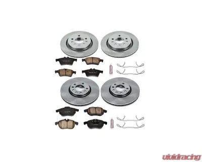 Power Stop Autospecialty Brake Kit Front & Rear Saab 44077 2003-2011 - KOE986