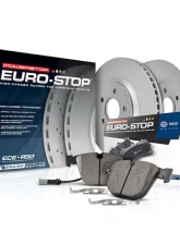 Power Stop Euro-Stop Brake Kit Front Audi A4 1999-2004                                     - ESK528 - Image 2