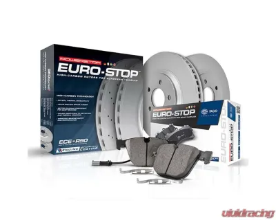 Power Stop Euro-Stop Brake Kit Rear Mercedes-Benz C32 AMG 2002-2004 - ESK6226