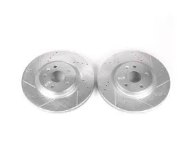 Power Stop Evolution Drilled & Slotted Rotors - Pair Front Buick Regal 2014-2017