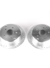 Power Stop Evolution Drilled & Slotted Rotors - Pair Rear Pontiac GTO 2004                                     - AR8284XPR - Image 2