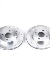 Power Stop Evolution Drilled & Slotted Rotors - Pair Front Chevrolet Cobalt 2005-2010                                     - AR8288XPR - Image 2