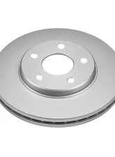 Power Stop Evolution Geomet Coated Rotor Front Chevrolet Malibu 2004-2008                                     - AR8296EVC - Image 2