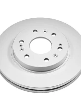 Power Stop Evolution Geomet Coated Rotor Front Cadillac Escalade 2007-2019                                     - AR8654EVC - Image 2