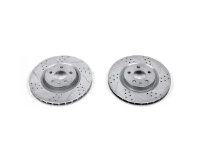 Power Stop Evolution Drilled & Slotted Rotors - Pair Front Buick Regal 2012-2013