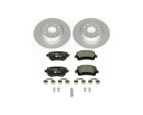 Power Stop Euro-Stop Brake Kit Rear Audi A3 2006-2009