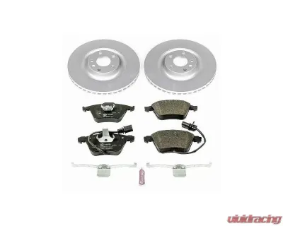 Power Stop Euro-Stop Brake Kit Front Audi S4 2004-2009 - ESK2934