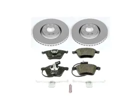 Power Stop Euro-Stop Brake Kit Front Audi A4 2005-2009