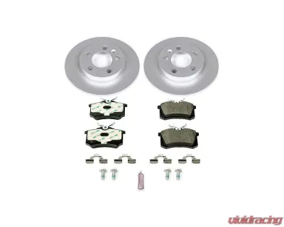 Power Stop Euro-Stop Brake Kit Rear Audi TT Quattro 2000-2006 - ESK3093