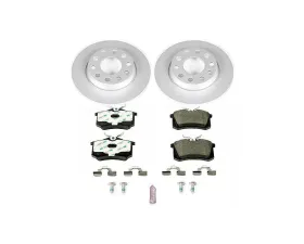 Power Stop Euro-Stop Brake Kit Rear Audi A4 2002-2005
