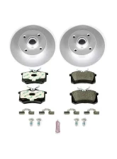 Power Stop Euro-Stop Brake Kit Rear Volkswagen Cabrio 1999-2002                                     - ESK369 - Image 2