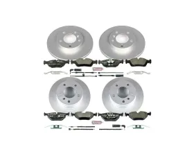 Power Stop Euro-Stop Brake Kit Front & Rear BMW Z4 2003-2005