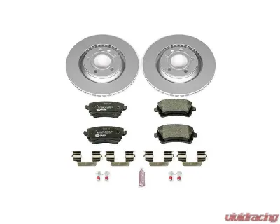 Power Stop Euro-Stop Brake Kit Rear Audi A8 Quattro 2003-2010 - ESK4562