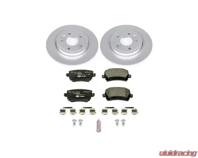 Power Stop Euro-Stop Brake Kit Rear Audi A4 2005-2009 - ESK4624