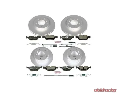 Power Stop Euro-Stop Brake Kit Front & Rear BMW Z3 1997-2002 - ESK500