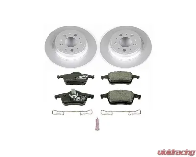 Power Stop Euro-Stop Brake Kit Rear Volvo S60 2001-2009 - ESK5196