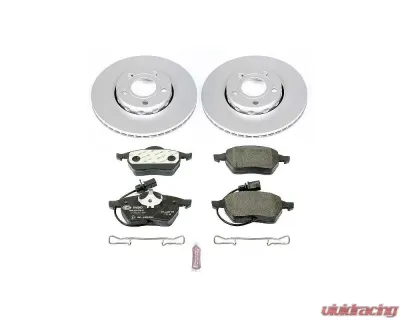 Power Stop Euro-Stop Brake Kit Front Audi A4 1999-2004 - ESK528