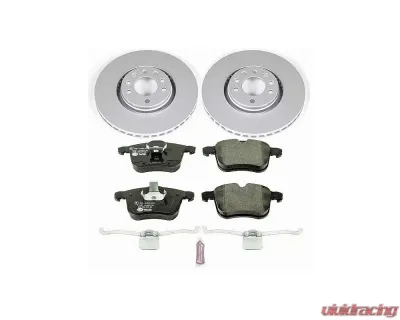 Power Stop Euro-Stop Brake Kit Front Saab 44077 2006-2011 - ESK5349
