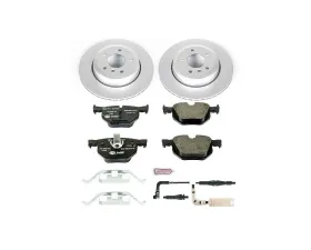 Power Stop Euro-Stop Brake Kit Rear BMW 525i 2004-2007