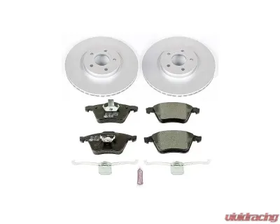 Power Stop Euro-Stop Brake Kit Front Volvo C70 2006-2013 - ESK5430