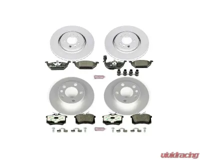 Power Stop Euro-Stop Brake Kit Front & Rear Volkswagen Beetle 1999-2006 - ESK840