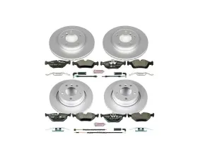 Power Stop Euro-Stop Brake Kit Front & Rear BMW Z4 2003-2008