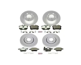 Power Stop Euro-Stop Brake Kit Front & Rear Volkswagen Beetle 1999-2010