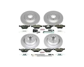 Power Stop Euro-Stop Brake Kit Front & Rear BMW Z4 2006-2008
