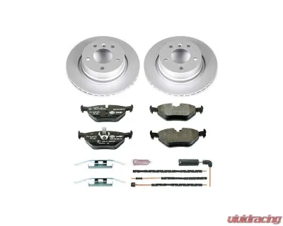 Power Stop Euro-Stop Brake Kit Rear BMW Z4 2003-2008 - ESK962