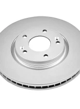 Power Stop Evolution Geomet Coated Rotor Front Hyundai Santa Fe 2007-2009                                     - JBR1328EVC - Image 2