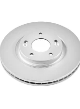 Power Stop Evolution Geomet Coated Rotor Front Hyundai Santa Fe 2010-2012                                     - JBR1533EVC - Image 2