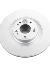 Power Stop Evolution Geomet Coated Rotor Front Hyundai Equus 2011                                     - JBR1535EVC - Image 2