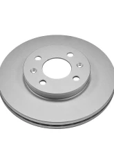 Power Stop Evolution Geomet Coated Rotor Front Hyundai Accent 2012-2017                                     - JBR1566EVC - Image 2