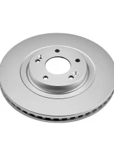 Power Stop Evolution Geomet Coated Rotor Front Hyundai Santa Fe 2013-2019                                     - JBR1585EVC - Image 2