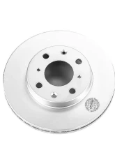 Power Stop Evolution Geomet Coated Rotor Front Honda Civic 1990-2000                                     - JBR525EVC - Image 2