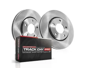 Power Stop Track Day SPEC Brake Kit Rear Nissan 280ZX 1981-1983