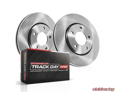 Power Stop Track Day SPEC Brake Kit Rear Nissan 280ZX 1981-1983 - TDSK4775