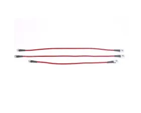 Power Stop Stainless Steel Braided Brake Hose Kit Front & Rear Jeep Wrangler 1987-1995