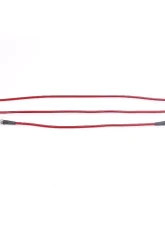 Power Stop Stainless Steel Braided Brake Hose Kit Front & Rear Jeep Wrangler 1987-1995                                     - BH00010 - Image 2