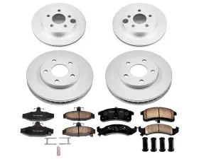 Power Stop Z17 Evolution Geomet Coated Brake Kit Front & Rear Chevrolet Camaro 1994-1997