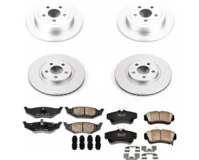 Power Stop Z17 Evolution Geomet Coated Brake Kit Front & Rear Chrysler PT Cruiser 2001-2003