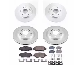 Power Stop Z17 Evolution Geomet Coated Brake Kit Front & Rear Honda CR-Z 2011-2015