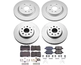 Power Stop Z17 Evolution Geomet Coated Brake Kit Front & Rear Chevrolet Camaro 2016-2019