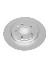 Power Stop Evolution High Carbon Geomet Coated Rotor Rear Audi A4 2005-2009                                     - EBR1006EVC - Image 2