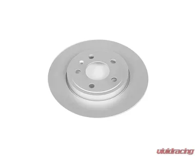 Power Stop Evolution High Carbon Geomet Coated Rotor Rear Audi A4 2005-2009 - EBR1006EVC