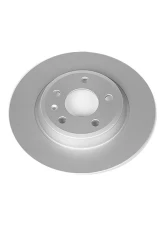 Power Stop Evolution High Carbon Geomet Coated Rotor Rear Audi A4 2009-2022                                     - EBR1007EVC - Image 2