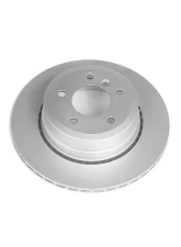 Power Stop Evolution High Carbon Geomet Coated Rotor Rear BMW 525xi 2006-2007                                     - EBR1022EVC - Image 2