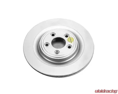 Power Stop Evolution High Carbon Geomet Coated Rotor Rear Jaguar S-Type 2006-2008 - EBR1042EVC