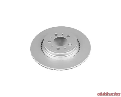 Power Stop Evolution High Carbon Geomet Coated Rotor Rear Volvo XC90 2003-2014 - EBR1077EVC