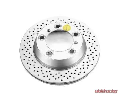 Power Stop Evolution High Carbon Geomet Coated Rotor Rear Porsche 718 Boxster 2017-2019 - EBR1079EVC